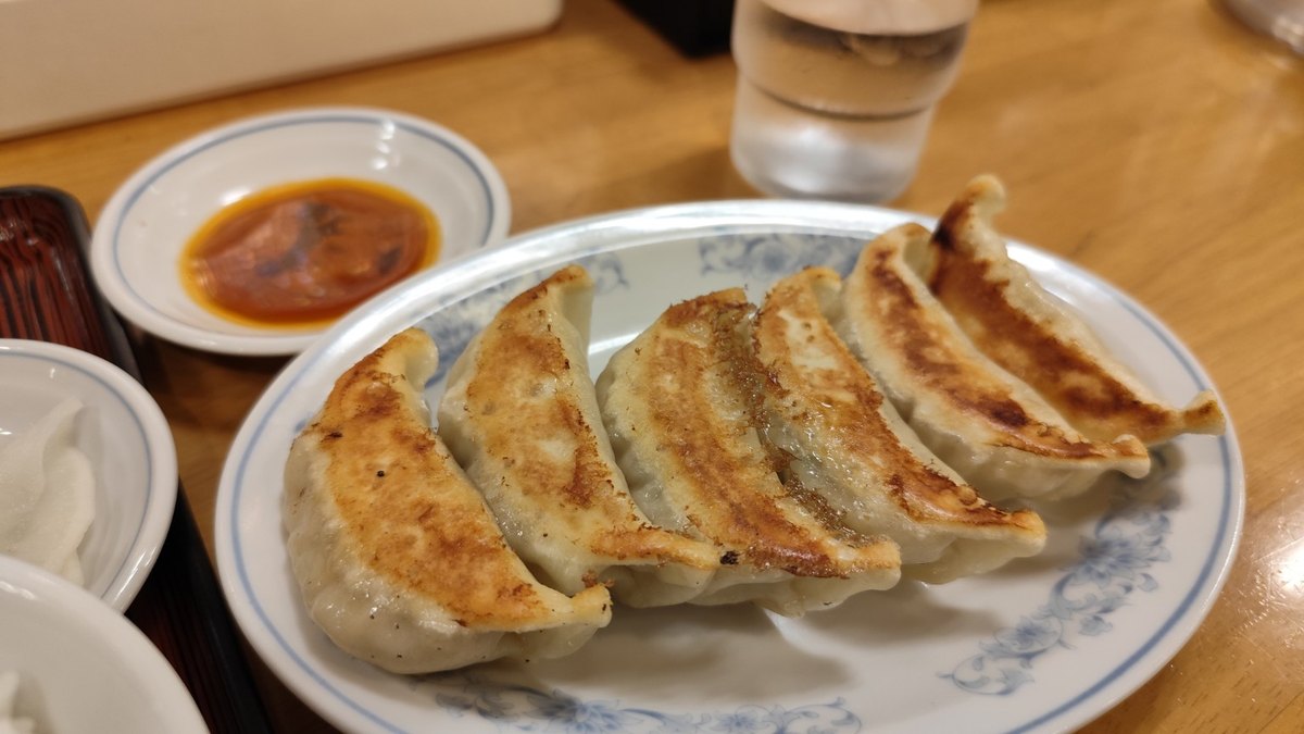 餃子の満洲の焼餃子